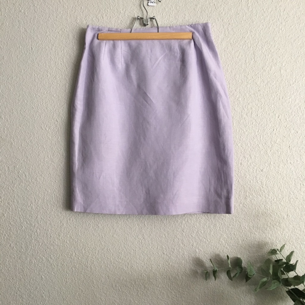 Laura Scott vintage lilac skirt